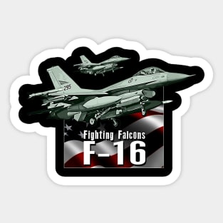 F-16 Fighter Jet Sticker